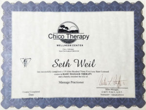 SWA Massage Certification